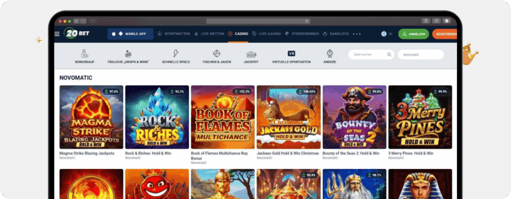 Platincasino Alternativen 20Bet