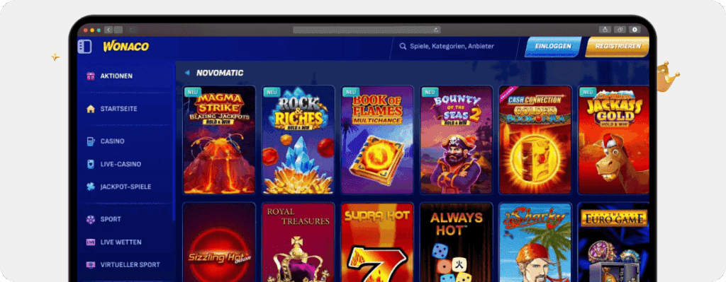 Platincasino Alternativen Wonaco