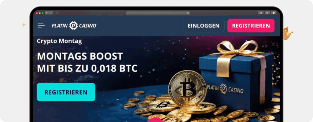 PlatinCasino neu registrieren