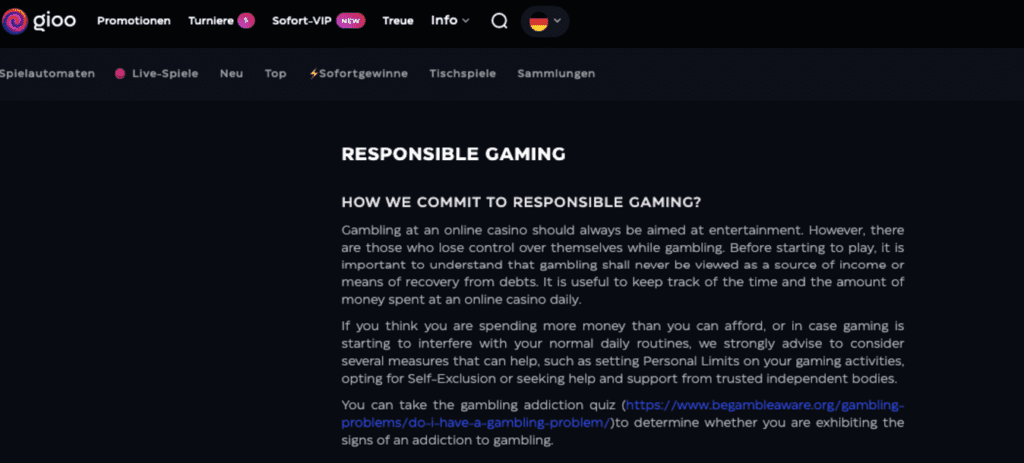Gioo Casino – Erfahrungen & Testbericht 2025