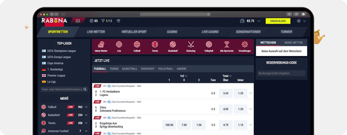 Rabona Casino – Erfahrungen & Testbericht 2026