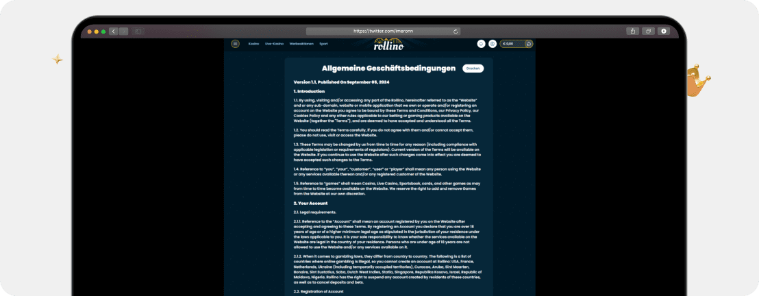 Rollino Casino – Erfahrungen & Testbericht 2025