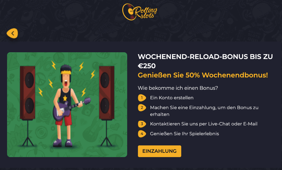 Rolling Slots Casino – Erfahrungen & Testbericht 2025