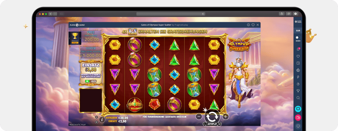 Platincasino Erfahrungen 2026 – Testbericht und Bewertung