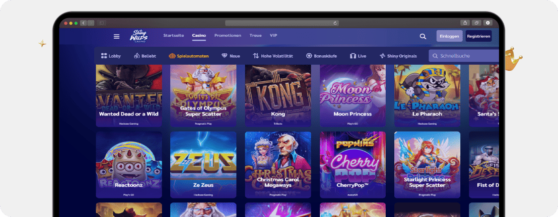 Shiny Wilds Casino – Erfahrungen & Testbericht 2026