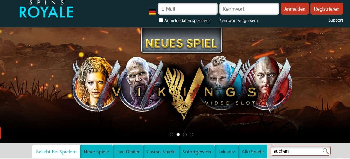 SpinsRoyale Casino Erfahrungen