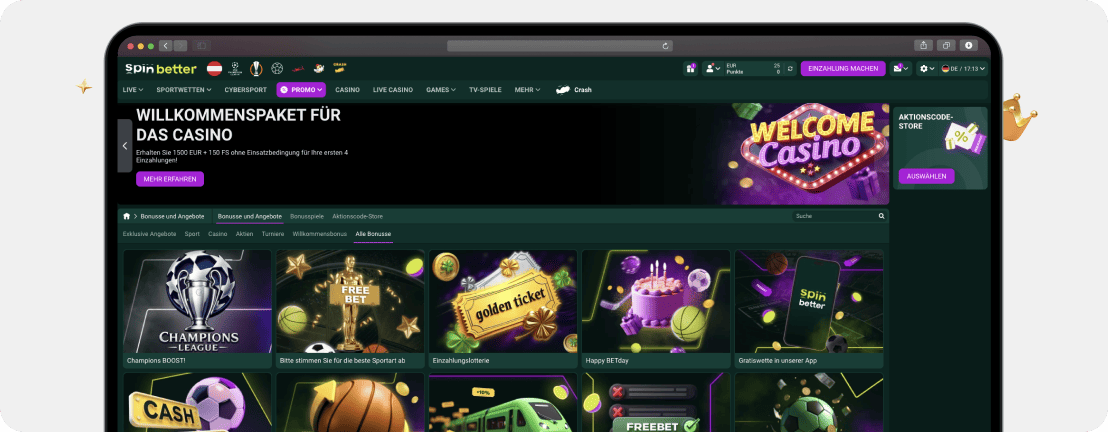 SpinBetter Casino Erfahrungen & Testbericht 2026