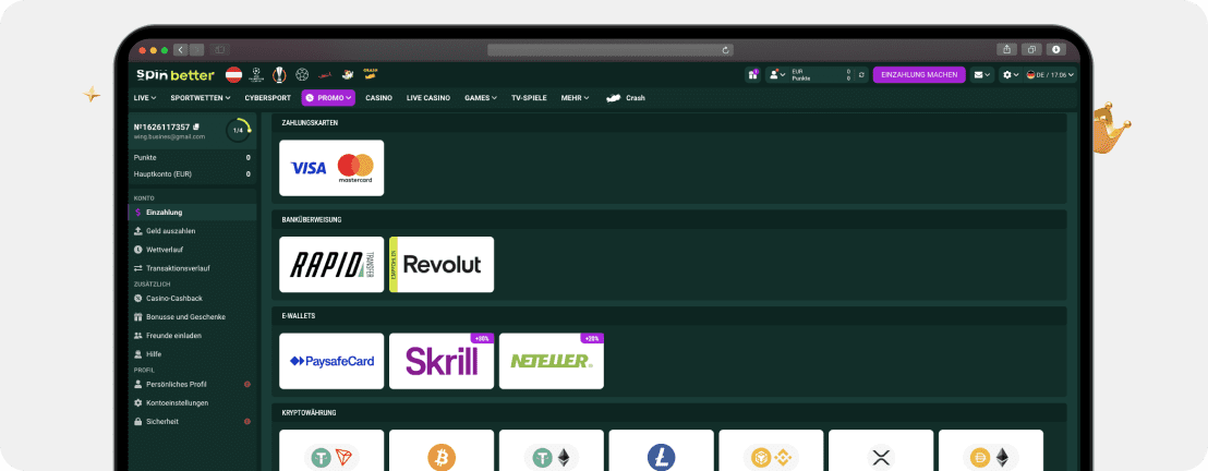 SpinBetter Casino Erfahrungen & Testbericht 2026