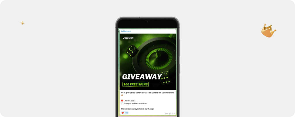 Telegram-Casinos-Velobet-Bonus