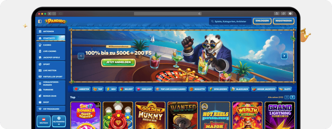 Pandido Casino – Erfahrungen & Testbericht 2026