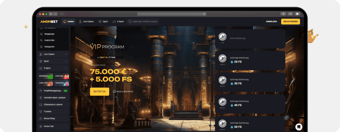 Amonbet Casino – Erfahrungen & Testbericht 2026