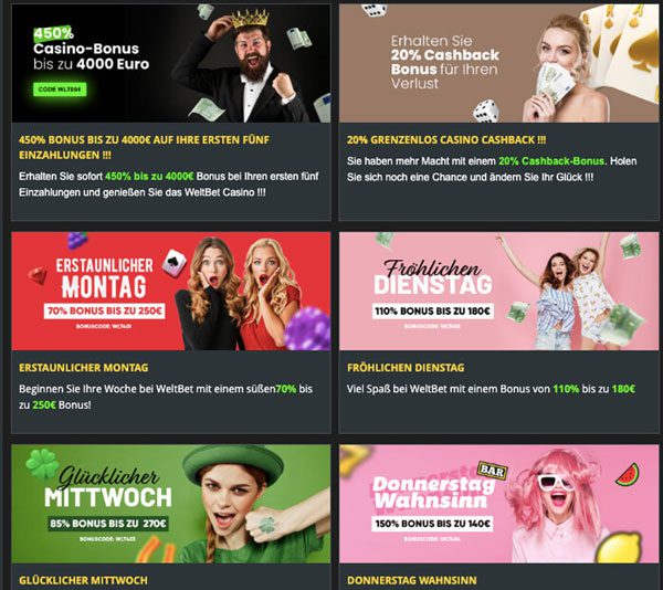 WELTBET Casino – Erfahrungen & Testbericht 2025