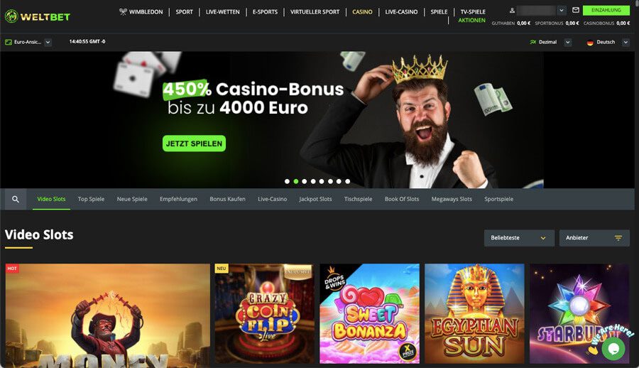 WELTBET Casino – Erfahrungen & Testbericht 2025