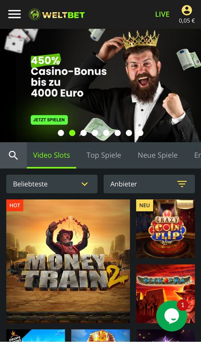 WELTBET Casino – Erfahrungen & Testbericht 2025