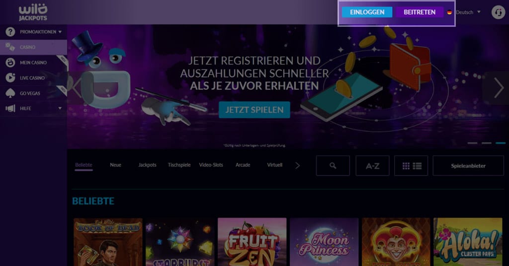 Wild Jackpots Mobile Casino Wild Jackpots Mobile Casino