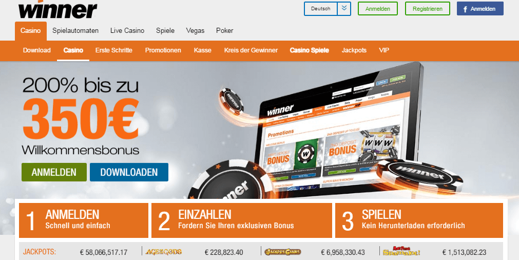The Winner Casino Erfahrungen – Test & Bewertung 2025