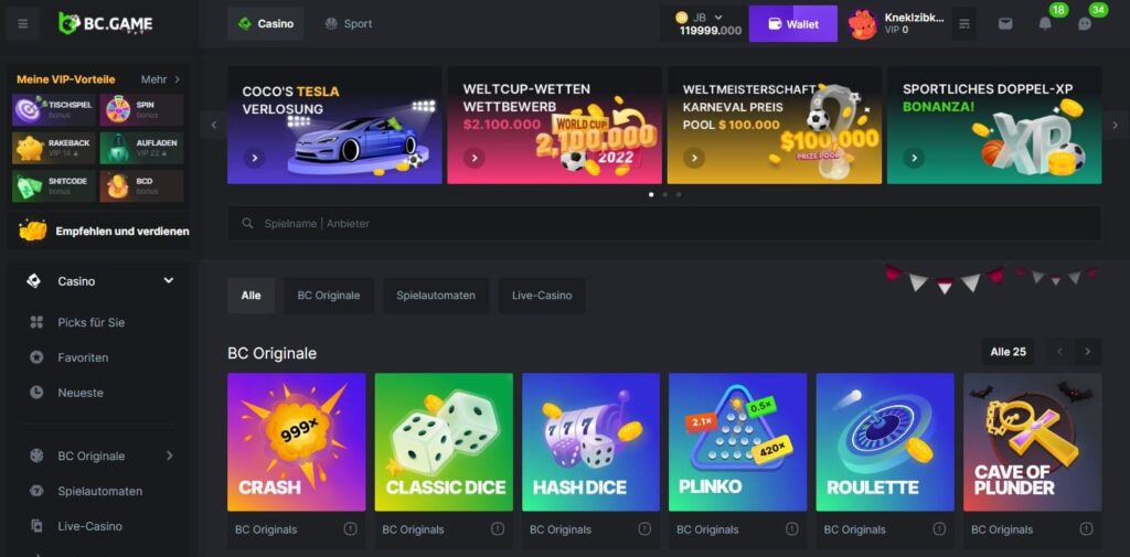 BC.Game Casino – Erfahrungen & Testbericht 2025