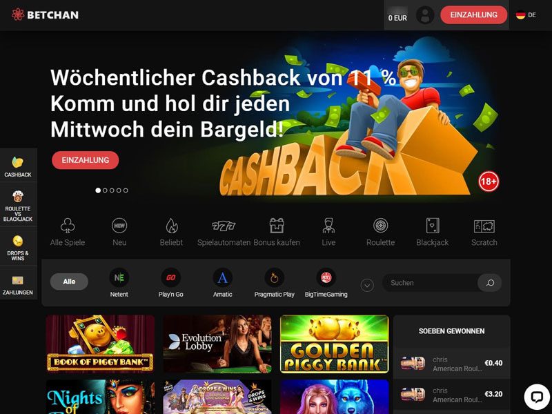 Betchan Casino – Erfahrungen & Testbericht 2025