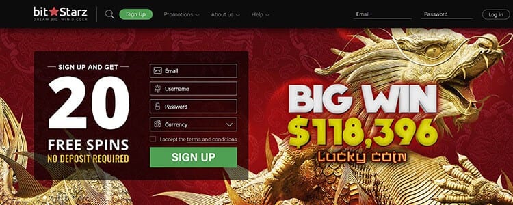 BitStarz Casino Anmeldung