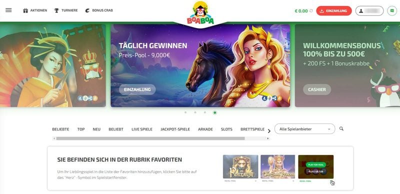 BoaBoa Casino – Erfahrungen & Testbericht 2025