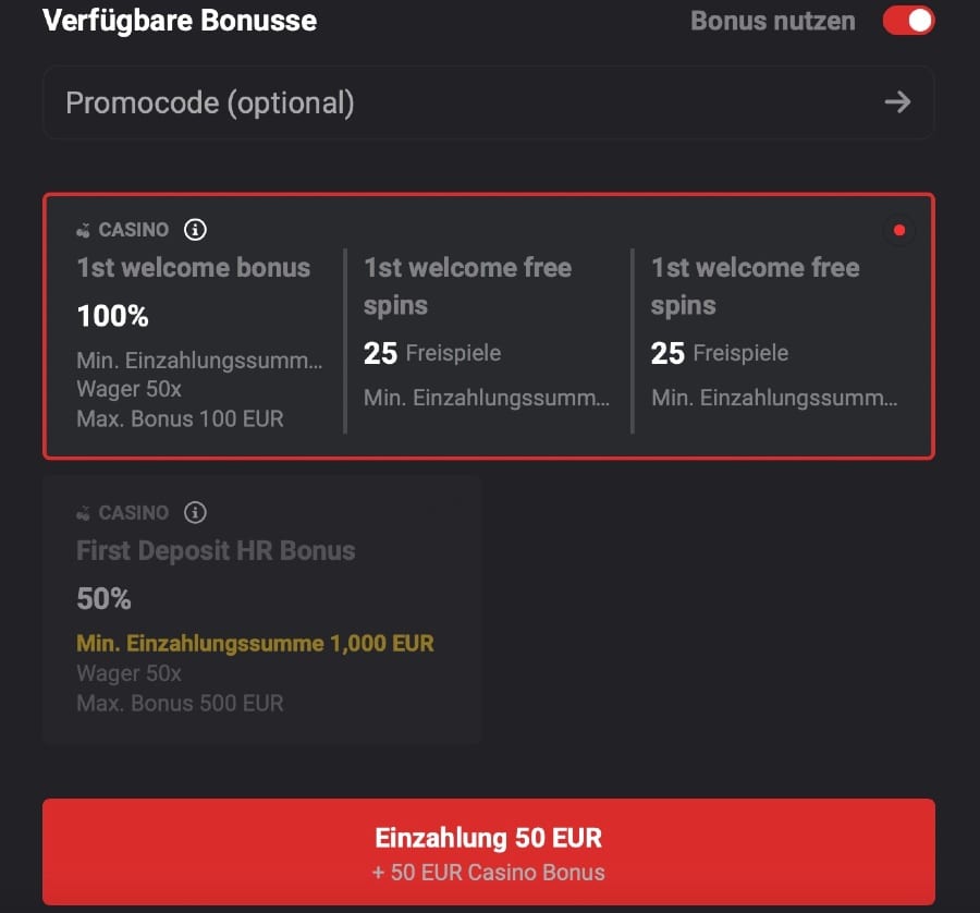 Aktuelle Casino Bonus Codes 2022 Auch für Bestandskunden