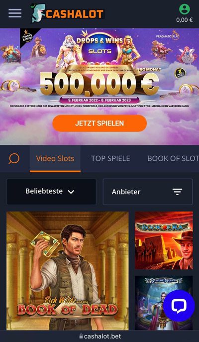 Cashalot Casino – Erfahrungen & Testbericht 2025