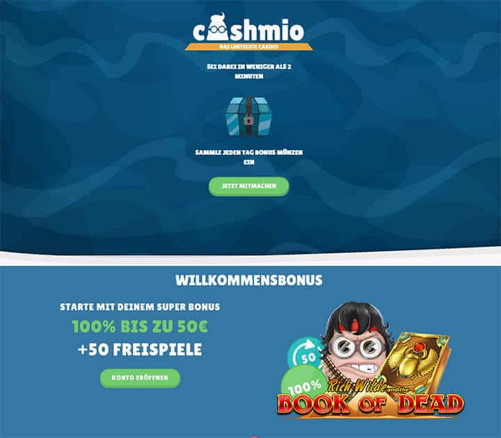 Cashmio Casino Erfahrungen – Test & Bewertung 2025