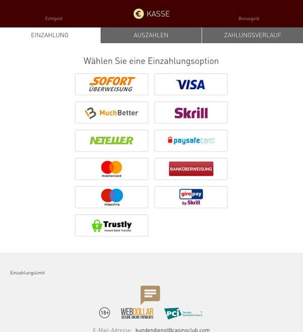 CasinoClub Erfahrungen – Test & Bewertung 2025