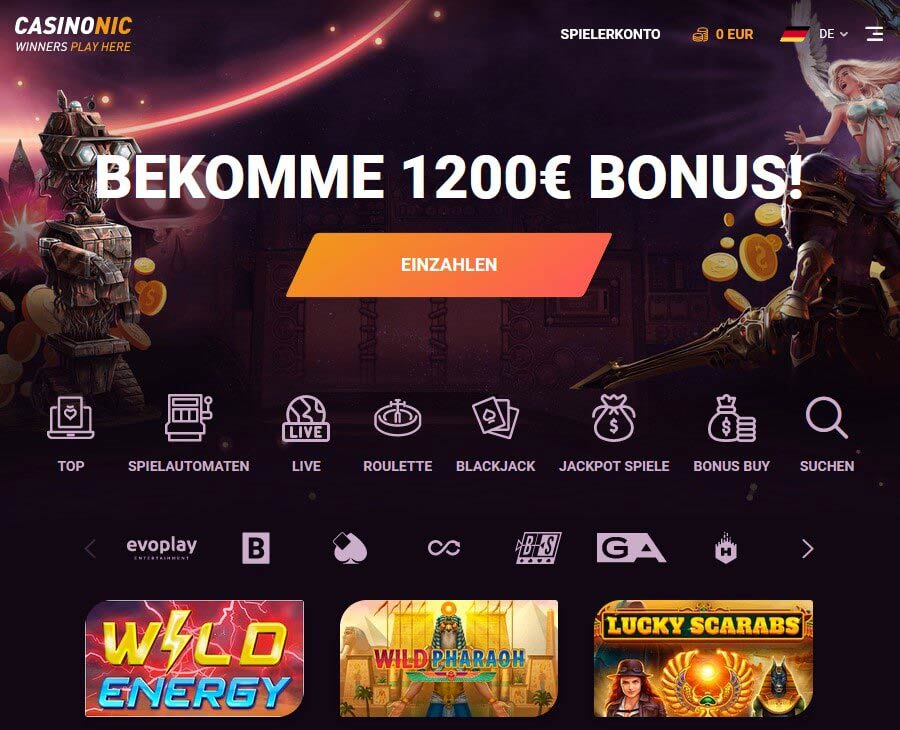 Casinonic – Erfahrungen & Testbericht 2025