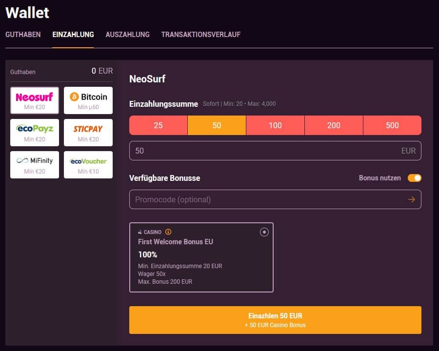Casinonic – Erfahrungen & Testbericht 2025
