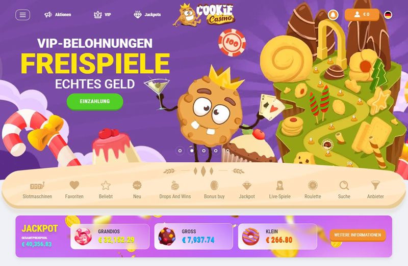 Cookie Casino – Erfahrungen & Testbericht 2025