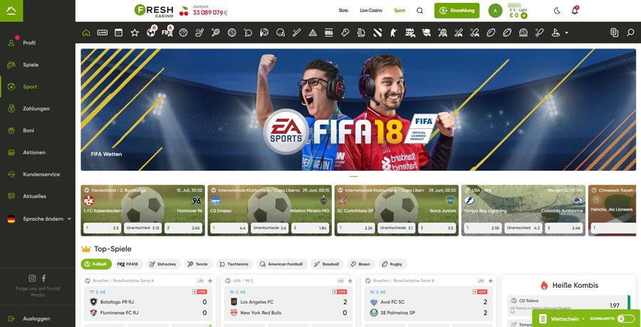 Fresh Casino – Erfahrungen & Testbericht 2025