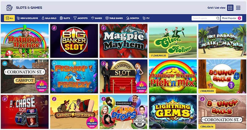 Gala Bingo Erfahrungen – Test und Bewertung 2025