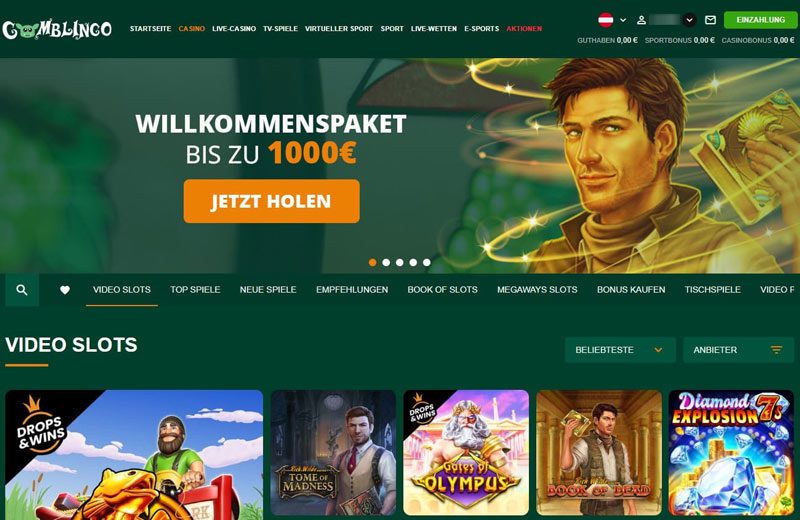Gomblingo Casino – Erfahrungen & Testbericht 2025