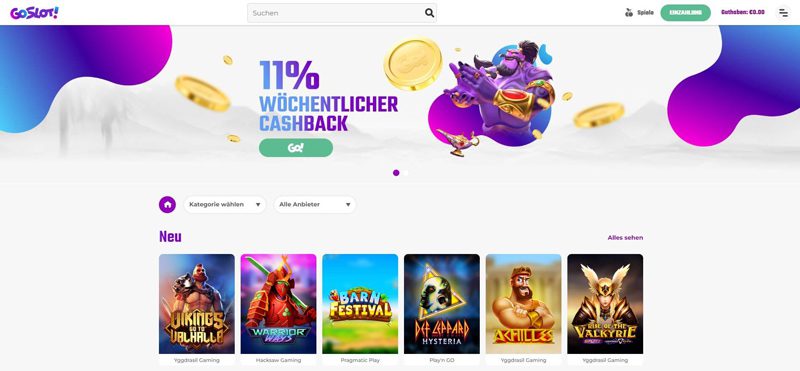 GoSlot! – Erfahrungen & Testbericht 2025