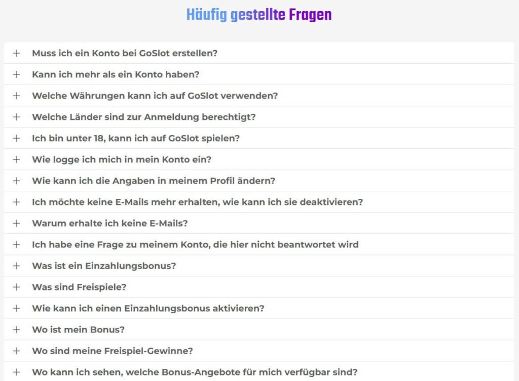 GoSlot! – Erfahrungen & Testbericht 2025