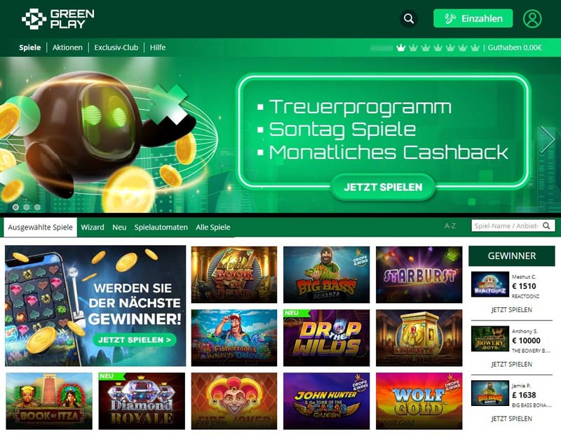 Greenplay Casino – Erfahrungen & Testbericht 2026