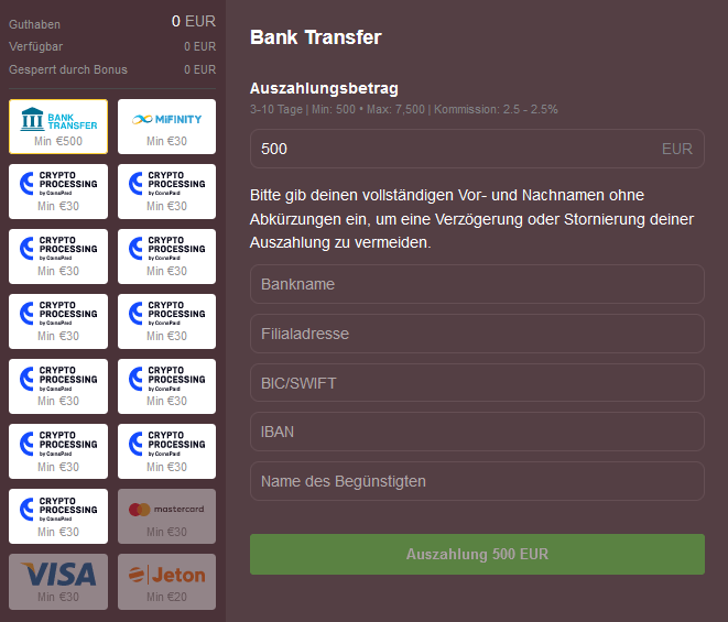 Gunsbet Casino – Erfahrungen & Testbericht 2025