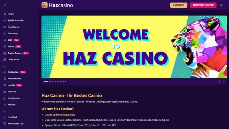 Haz Casino – Erfahrungen & Testbericht 2025