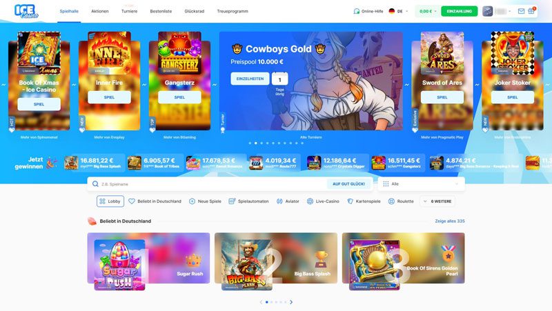 Ice Casino – Erfahrungen & Testbericht 2025