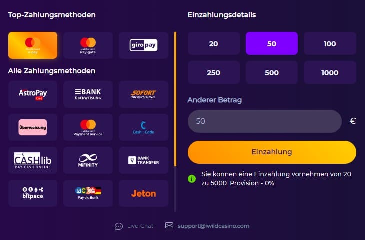 iWildCasino – Erfahrungen & Testbericht 2025