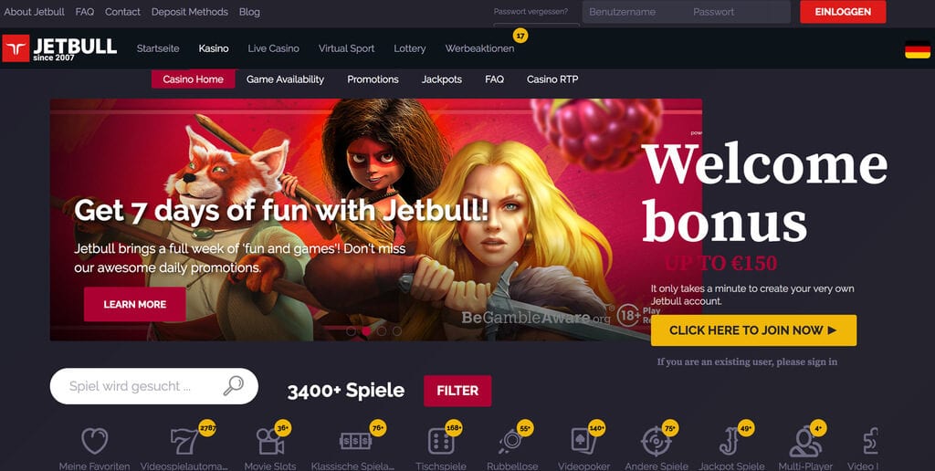 Jetbull Casino Erfahrungen – Test & Bewertung 2025