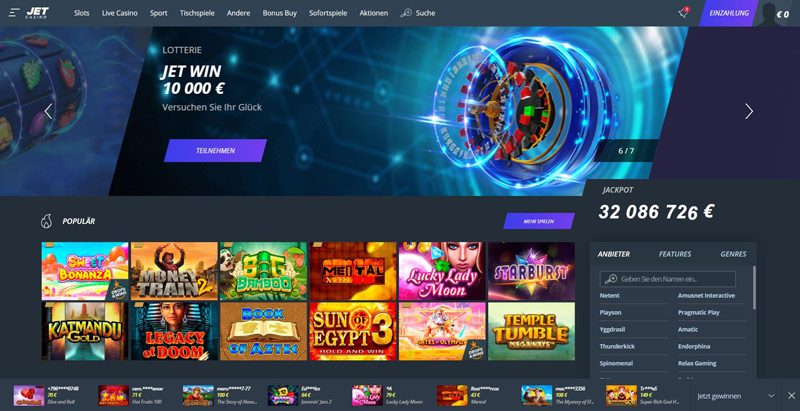 Jet Casino – Erfahrungen & Testbericht 2025