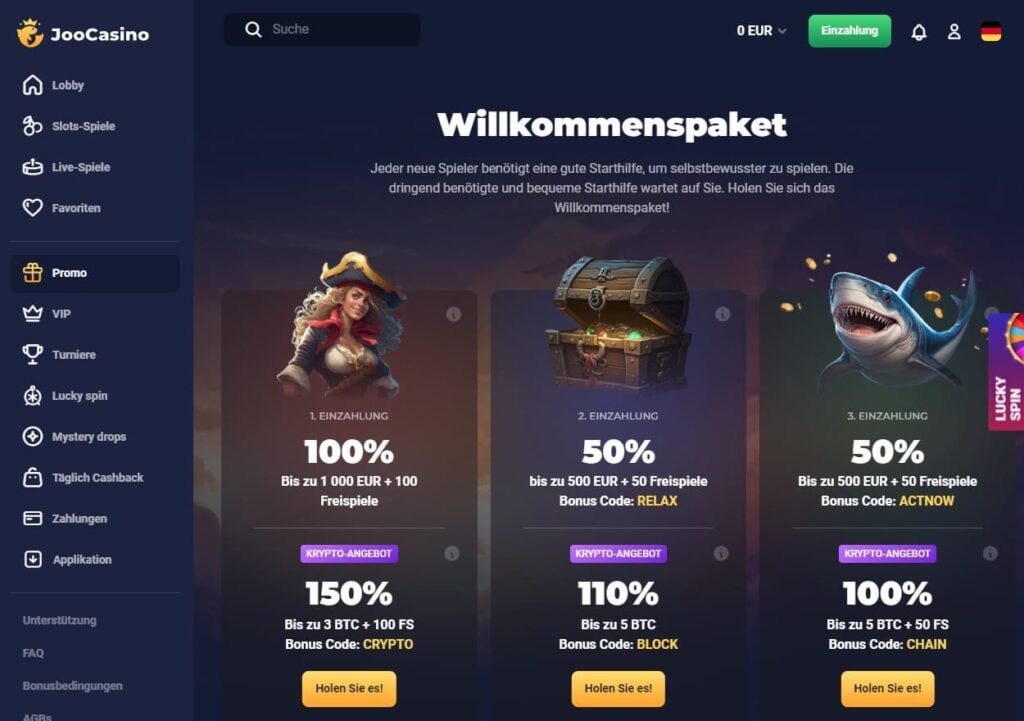 Joo Casino – Erfahrungen & Testbericht 2025