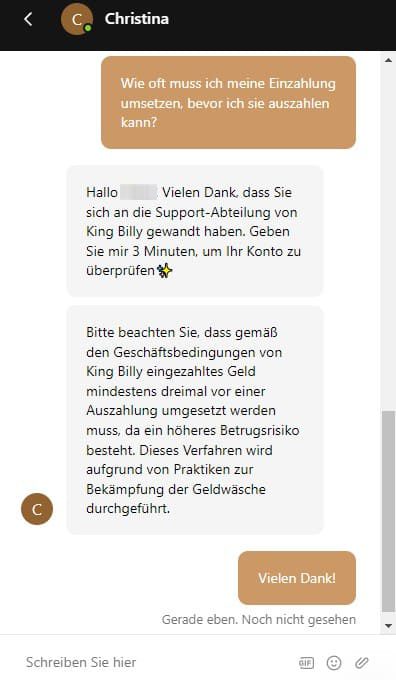 King Billy Casino – Erfahrungen & Testbericht 2025