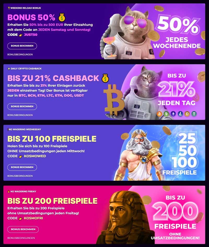 Kosmonaut Casino – Erfahrungen & Testbericht 2025