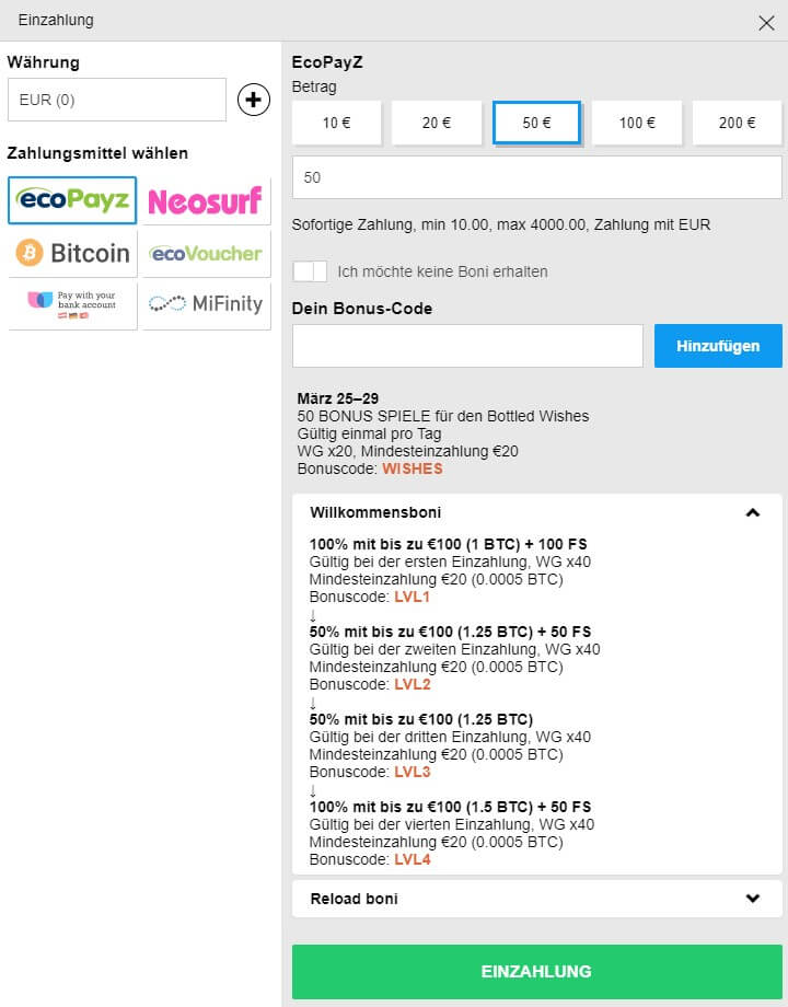 LevelUp Casino – Erfahrungen & Testbericht  2025