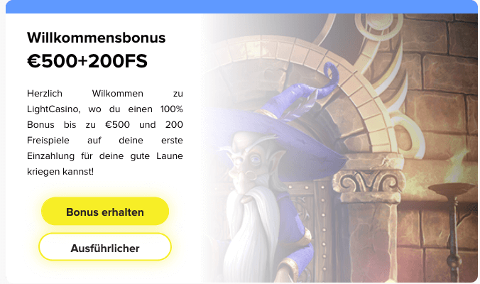 Light Casino Erfahrungen – Test & Bewertung 2025