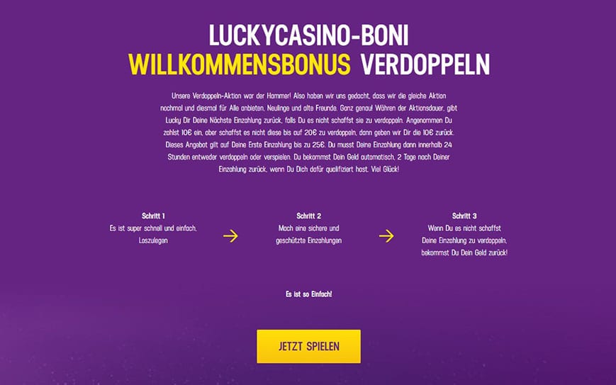 Lucky Casino Erfahrungen – Test & Bewertung 2025