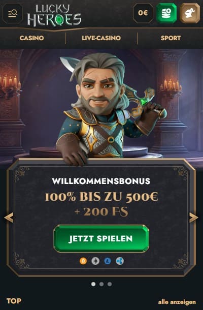 Lucky Heroes – Erfahrungen & Testbericht 2025